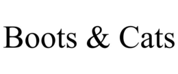 Mark drawing for BOOTS & CATS