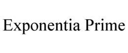 Mark drawing for EXPONENTIA PRIME