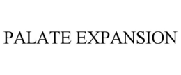 Mark drawing for PALATE EXPANSION