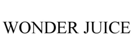 Mark drawing for WONDER JUICE