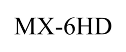 Mark drawing for MX-6HD