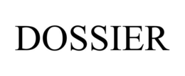 Mark drawing for DOSSIER