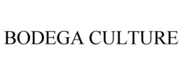 Mark drawing for BODEGA CULTURE