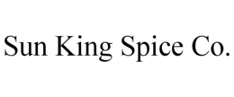 Mark drawing for SUN KING SPICE CO.