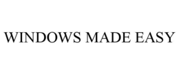 Mark drawing for WINDOWS MADE EASY
