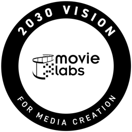 Mark drawing for MOVIE LABS 2030 VISION FOR MEDIA CREATION