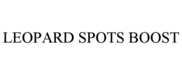 Mark drawing for LEOPARD SPOTS BOOST