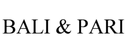 Mark drawing for BALI & PARI