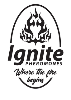 Mark drawing for IGNITE PHEROMONES WHERE THE FIRE BEGINS