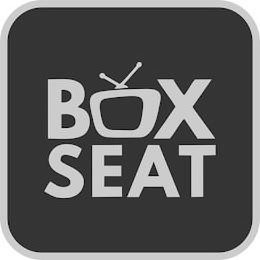 Mark drawing for BOX SEAT