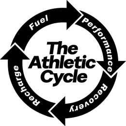Mark drawing for THE ATHLETIC CYCLE FUEL PERFORMANCE RECOVERY RECHARGE