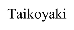 Mark drawing for TAIKOYAKI