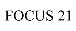 Mark drawing for FOCUS 21