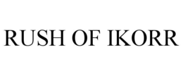 Mark drawing for RUSH OF IKORR