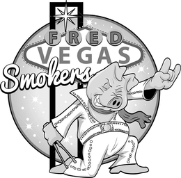 Mark drawing for FRED VEGAS SMOKERS
