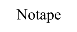 Mark drawing for NOTAPE