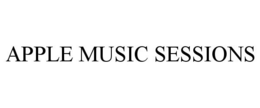 Mark drawing for APPLE MUSIC SESSIONS