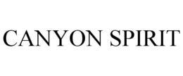 Mark drawing for CANYON SPIRIT