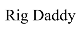 Mark drawing for RIG DADDY