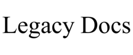 Mark drawing for LEGACY DOCS