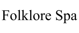 Mark drawing for FOLKLORE SPA