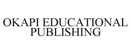 Mark drawing for OKAPI EDUCATIONAL PUBLISHING