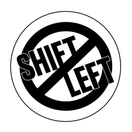 Mark drawing for SHIFT LEFT
