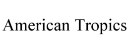 Mark drawing for AMERICAN TROPICS