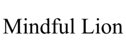 Mark drawing for MINDFUL LION
