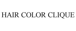 Mark drawing for HAIR COLOR CLIQUE