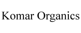 Mark drawing for KOMAR ORGANICS