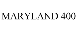 Mark drawing for MARYLAND 400