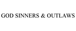 Mark drawing for GOD SINNERS & OUTLAWS