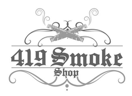 Mark drawing for 419 SMOKE SHOP