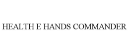 Mark drawing for HEALTH E HANDS COMMANDER