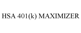 Mark drawing for HSA 401(K) MAXIMIZER