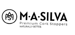 Mark drawing for MAS M · A · SILVA PREMIUM CORK STOPPERS NATURALLY BETTER