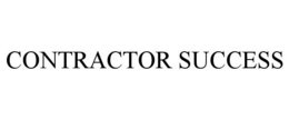 Mark drawing for CONTRACTOR SUCCESS