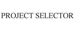 Mark drawing for PROJECT SELECTOR