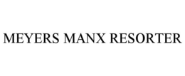 Mark drawing for MEYERS MANX RESORTER