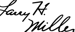 Mark drawing for LARRY H. MILLER