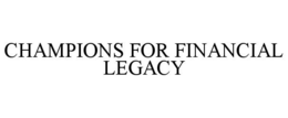 Mark drawing for CHAMPIONS FOR FINANCIAL LEGACY