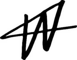 Mark drawing for W