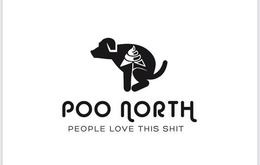 Mark drawing for POO NORTH PEOPLE LOVE THIS SHIT