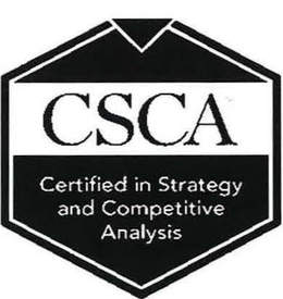 Mark drawing for CSCA CERTIFIED IN STRATEGY AND COMPETITIVE ANALYSIS