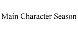 Mark drawing for MAIN CHARACTER SEASON