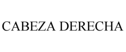 Mark drawing for CABEZA DERECHA