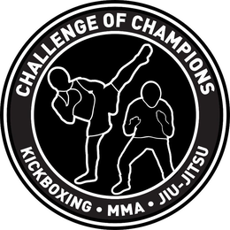 Mark drawing for CHALLENGE OF CHAMPIONS KICKBOXING · MMA · JIU-JITSU