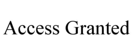 Mark drawing for ACCESS GRANTED
