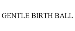 Mark drawing for GENTLE BIRTH BALL